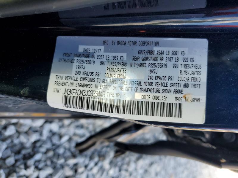 67146296 :رقم المزاد ، JM3KFACM3J0333443 vin ، 2018 Mazda Cx-5 مزاد بيع