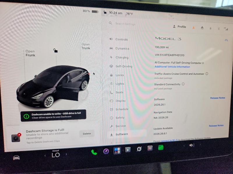 Aukcja sprzedaży 2023 Tesla Model 3, vin: 5YJ3E1EA8PF451310, numer aukcji: 66112386