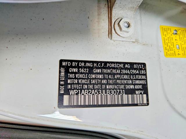 Продаж на аукціоні авто 2018 Porsche Macan, vin: WP1AB2A53JLB30731, номер лоту: 63610286