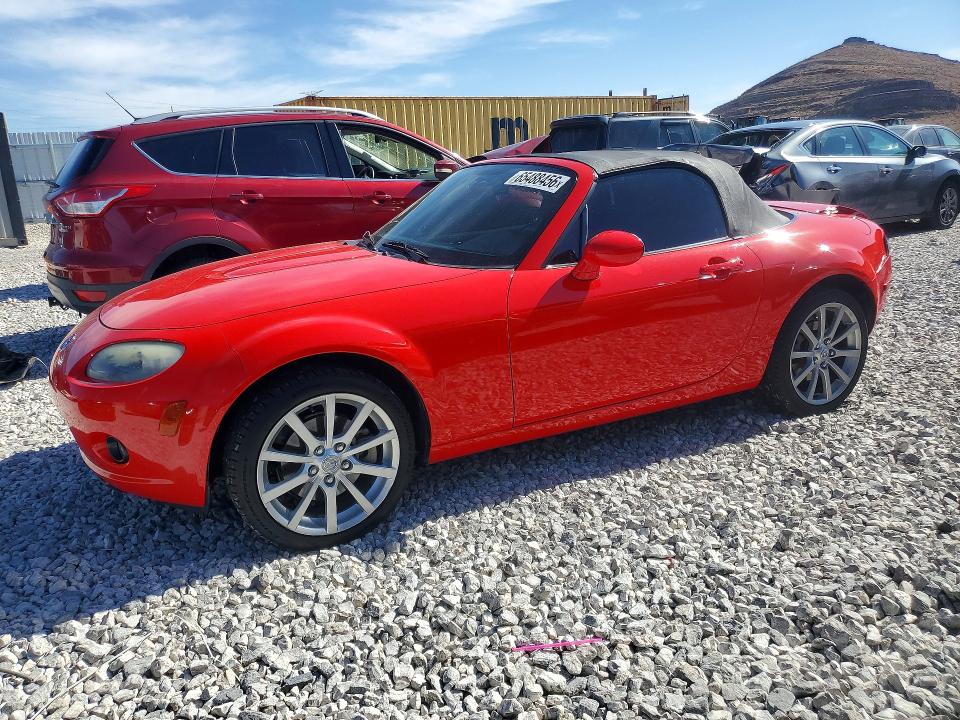 2006 Mazda Mx-5 Miata მანქანა იყიდება აუქციონზე, vin: JM1NC25F760110364, აუქციონის ნომერი: 65488456