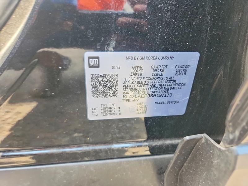 Aukcja sprzedaży 2025 Buick Envista, vin: KL47LAEP0SB197173, numer aukcji: 65379256