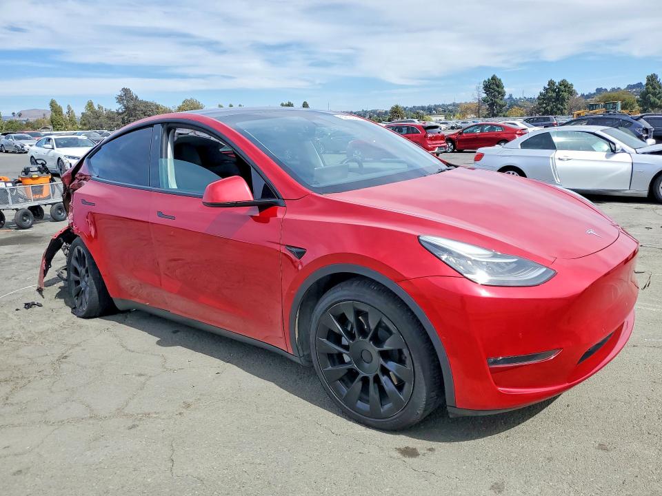 Продаж на аукціоні авто 2021 Tesla Model Y, vin: 5YJYGDEEXMF206704, номер лоту: 65613336