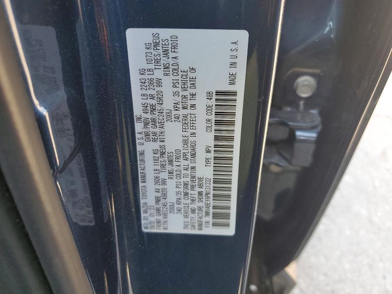 2023 Mazda Cx-50 მანქანა იყიდება აუქციონზე, vin: 7MMVABEY6PN131332, აუქციონის ნომერი: 64032086
