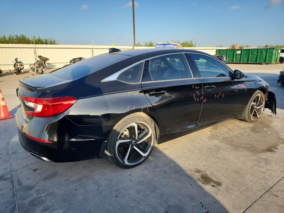 Aukcja sprzedaży 2021 Honda Accord, vin: 1HGCV1F3XMA058558, numer aukcji: 64594096