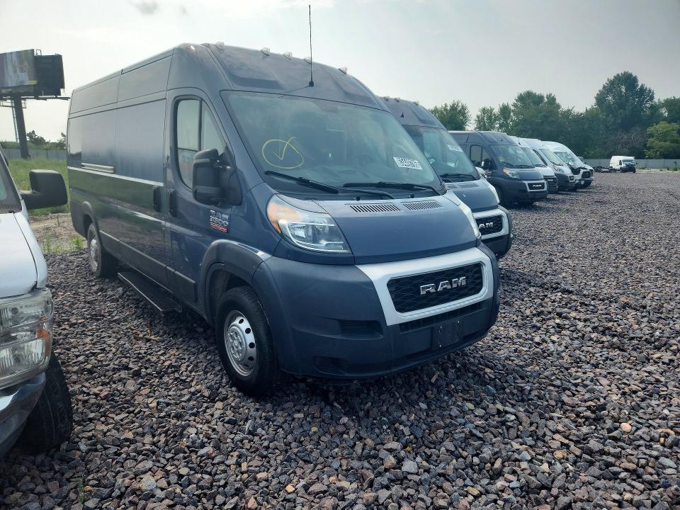 2020 Ram Promaster 3500 მანქანა იყიდება აუქციონზე, vin: 3C6URVJG9LE144438, აუქციონის ნომერი: 63449786