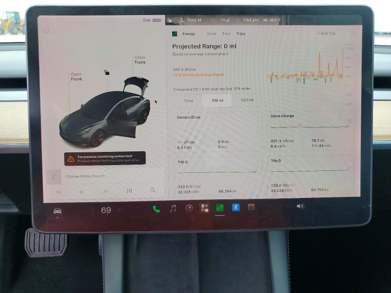 Продажа на аукционе авто 2021 Tesla Model 3, vin: 5YJ3E1EAXMF083076, номер лота: 66073426