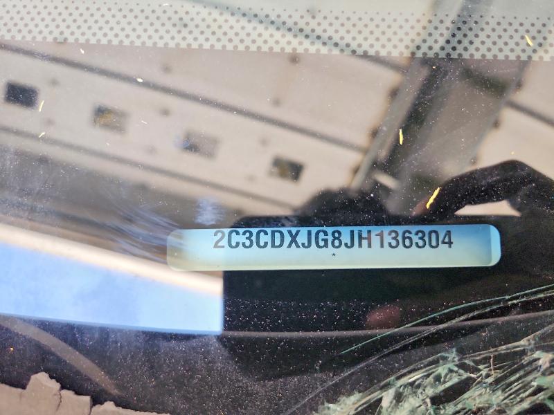 64571576 :رقم المزاد ، 2C3CDXJG8JH136304 vin ، 2018 Dodge Charger مزاد بيع