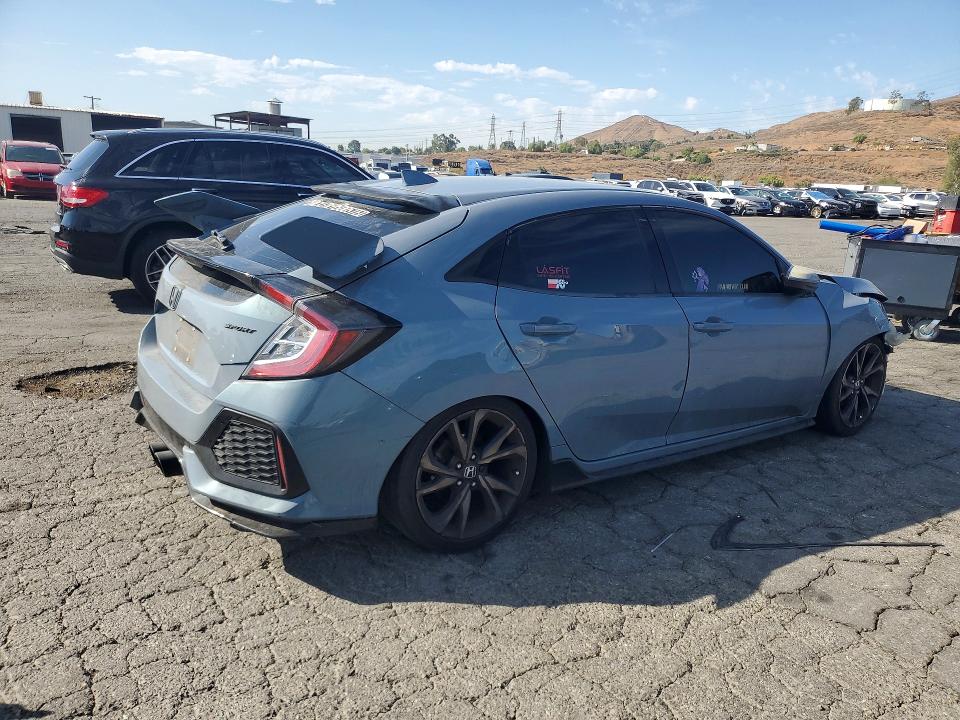66452456 :رقم المزاد ، SHHFK7G47JU206696 vin ، 2018 Honda Civic مزاد بيع