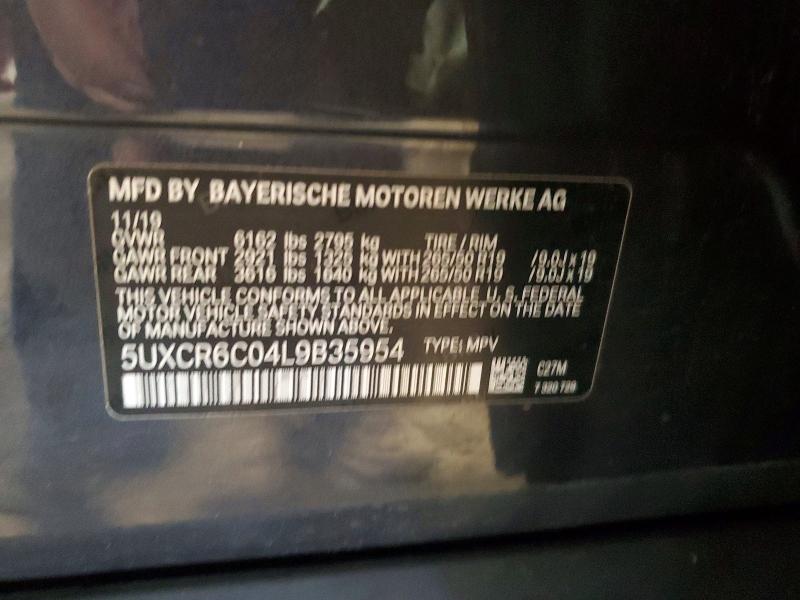 Aukcja sprzedaży 2020 Bmw X5, vin: 5UXCR6C04L9B35954, numer aukcji: 64949096