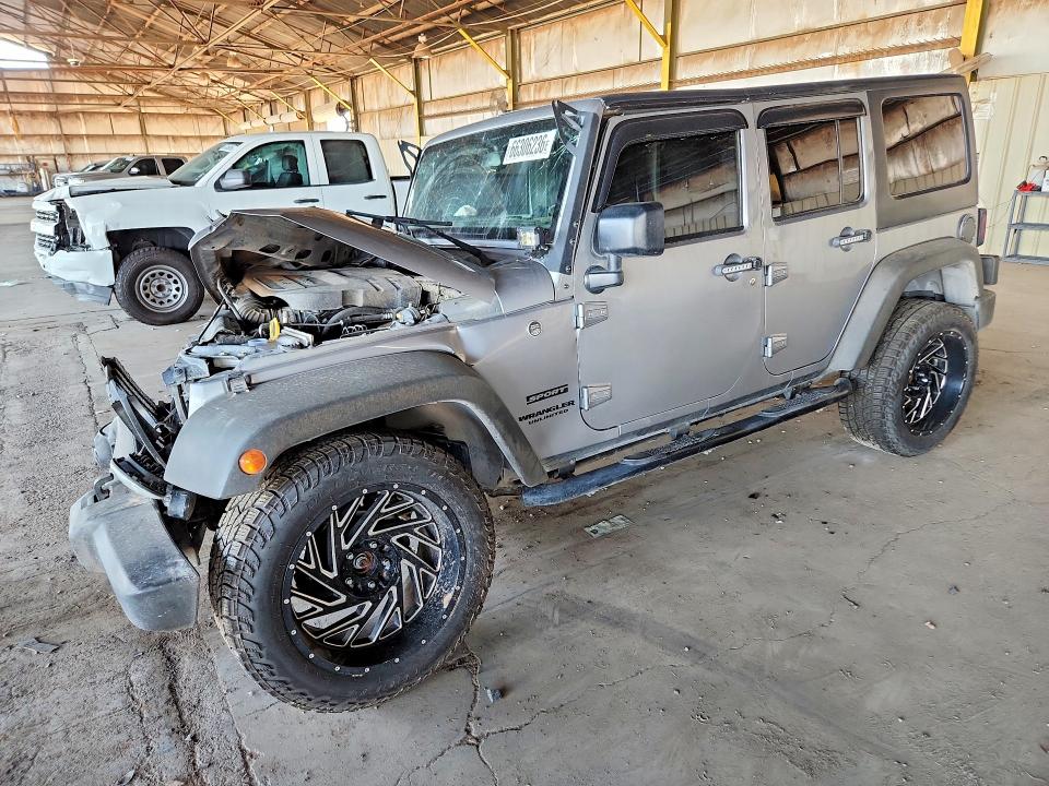 66306236 :رقم المزاد ، 1C4BJWDG7HL753440 vin ، 2017 Jeep Wrangler Unlimited مزاد بيع