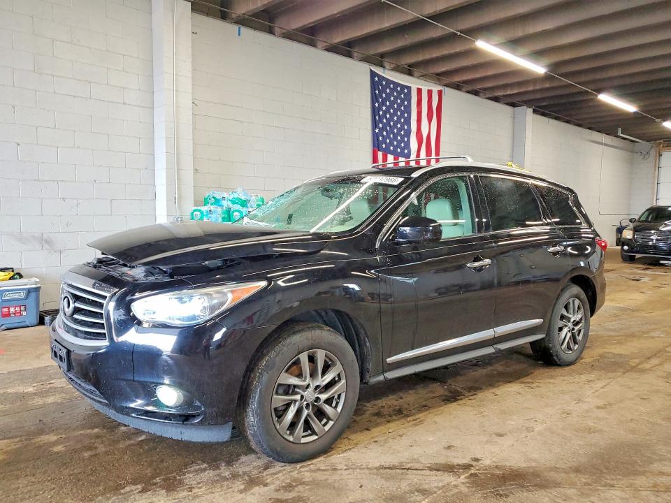 2013 Infiniti Jx35 მანქანა იყიდება აუქციონზე, vin: 5N1AL0MM0DC345375, აუქციონის ნომერი: 63937966