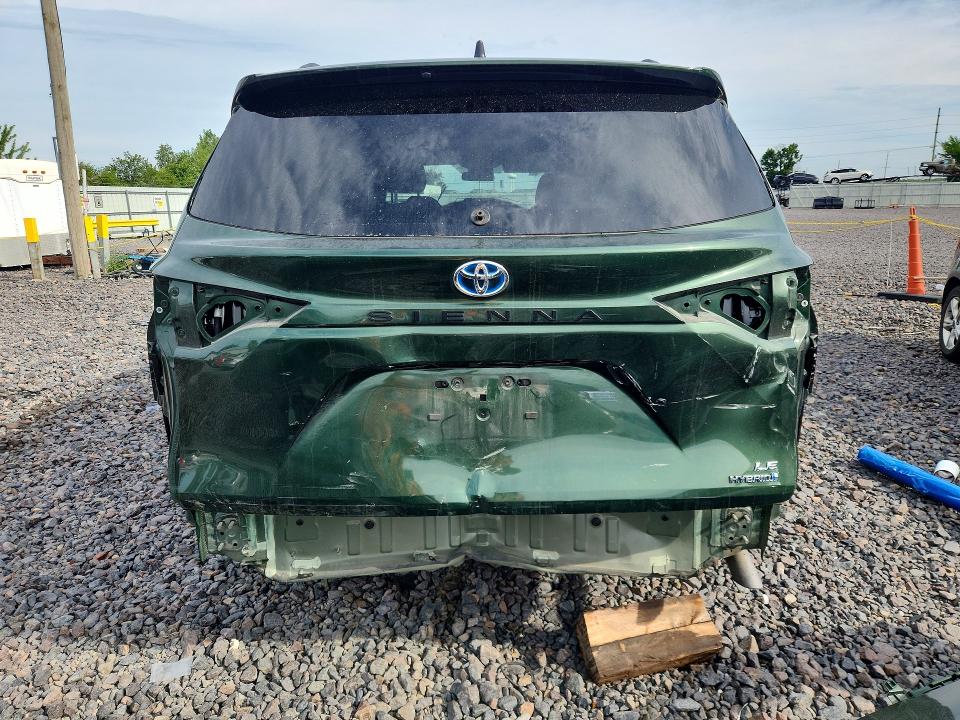 65407996 :رقم المزاد ، 5TDKRKEC0RS204255 vin ، 2024 Toyota Sienna مزاد بيع