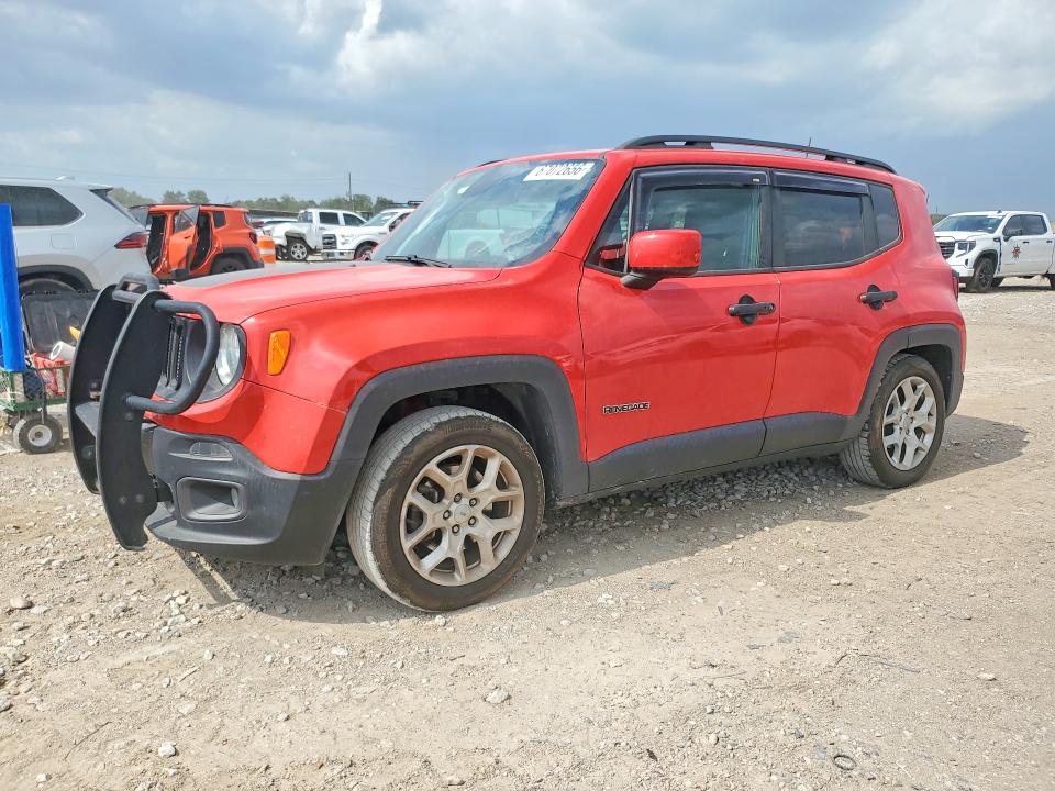 2018 Jeep Renegade მანქანა იყიდება აუქციონზე, vin: ZACCJABB2JPH77290, აუქციონის ნომერი: 67072656