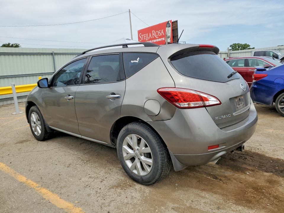 Продажа на аукционе авто 2012 Nissan Murano, vin: JN8AZ1MW8CW221818, номер лота: 63444106