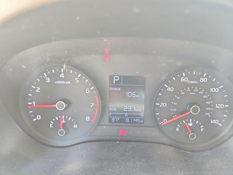 64093076 :رقم المزاد ، 3KPA24AD2LE335702 vin ، 2020 Kia Rio مزاد بيع