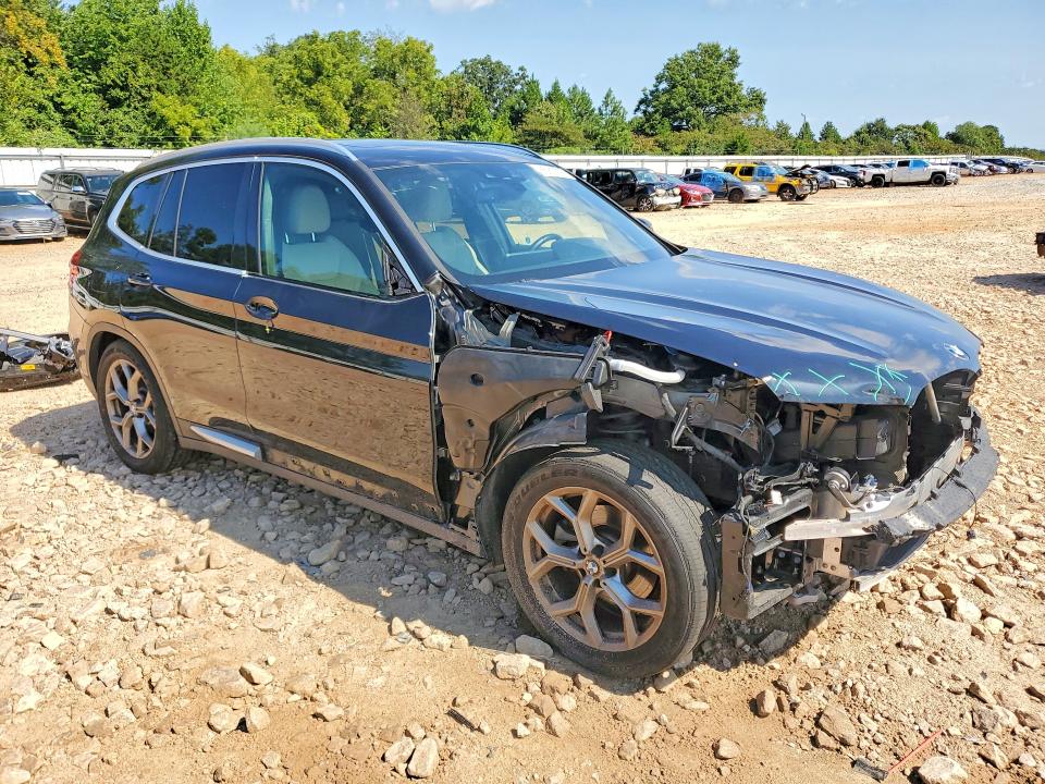 2021 Bmw X3 მანქანა იყიდება აუქციონზე, vin: 5UXTS1C01M9E74776, აუქციონის ნომერი: 65917076