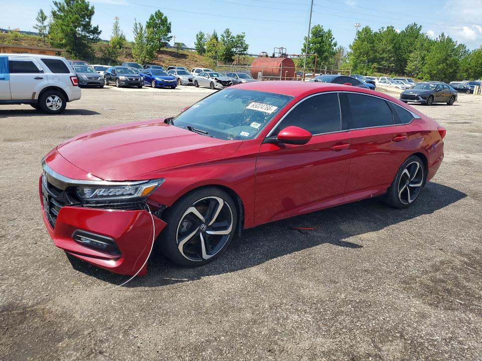 65024766 :رقم المزاد ، 1HGCV1F35JA212248 vin ، 2018 Honda Accord مزاد بيع