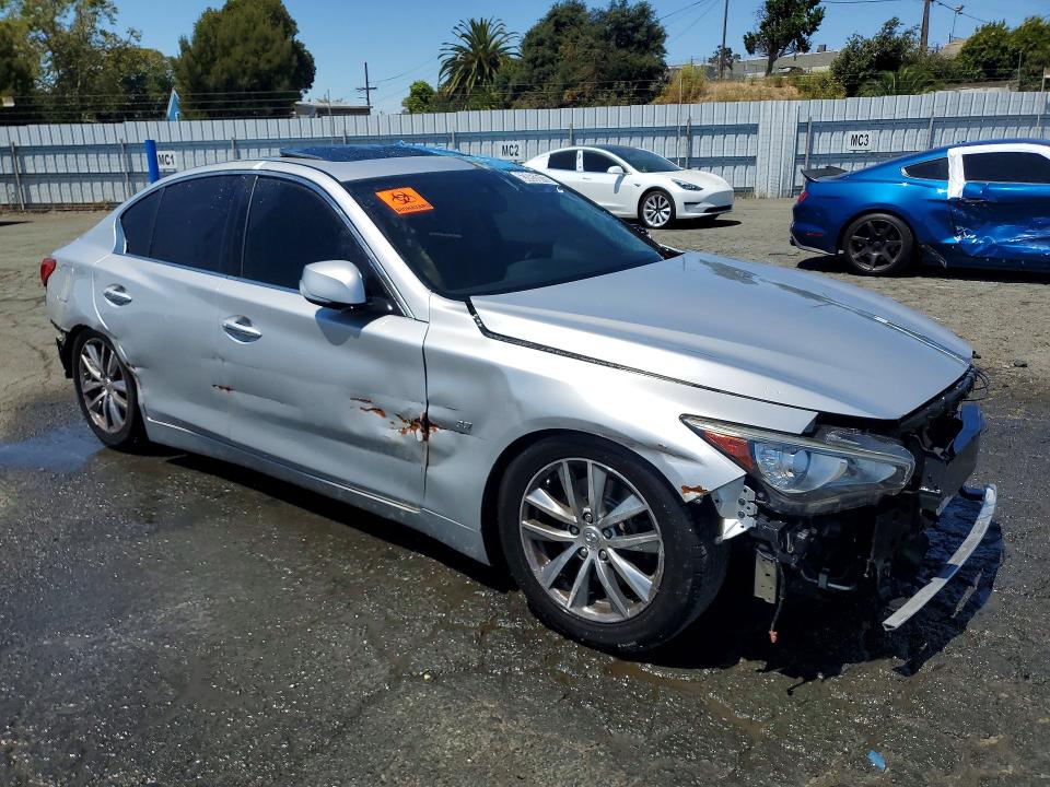 2014 Infiniti Q50 მანქანა იყიდება აუქციონზე, vin: JN1BV7AP7EM692369, აუქციონის ნომერი: 63953016