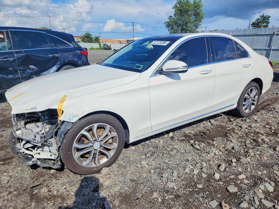 2017 Mercedes-benz C მანქანა იყიდება აუქციონზე, vin: WDDWF4KB2HR285473, აუქციონის ნომერი: 62725386