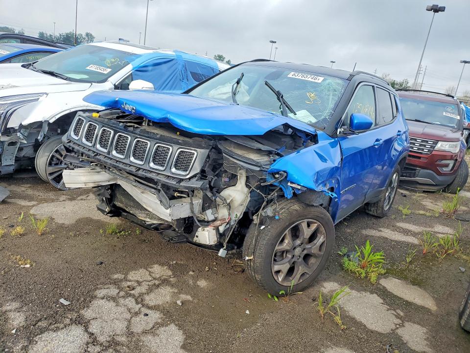 Продажа на аукционе авто 2018 Jeep Compass, vin: 3C4NJDCB9JT267181, номер лота: 63765746