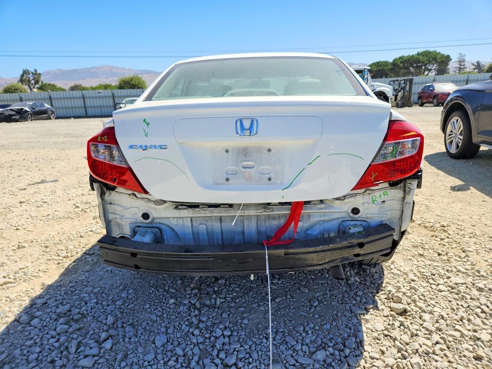 Продаж на аукціоні авто 2012 Honda Civic, vin: 2HGFB2F56CH598342, номер лоту: 63639666