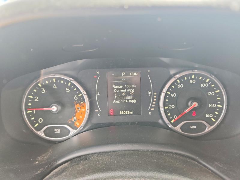 2016 Jeep Renegade მანქანა იყიდება აუქციონზე, vin: ZACCJBBT7GPD59640, აუქციონის ნომერი: 63403856