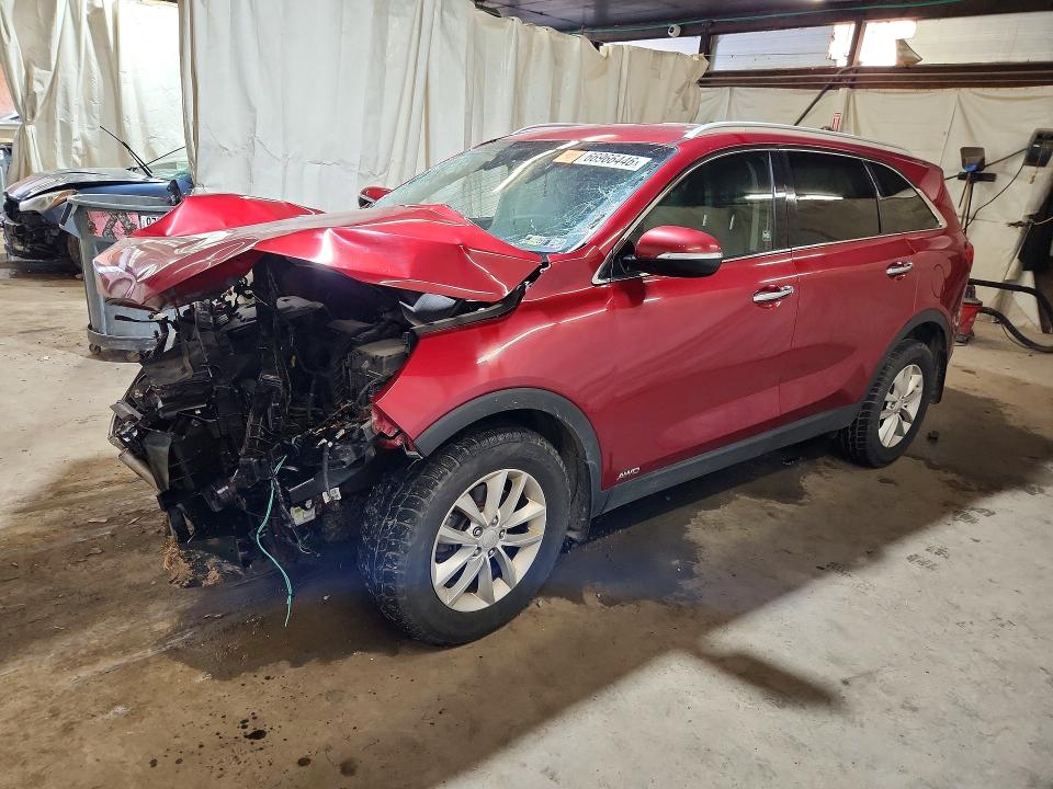 66966446 :رقم المزاد ، 5XYPGDA31GG129802 vin ، 2016 Kia Sorento مزاد بيع