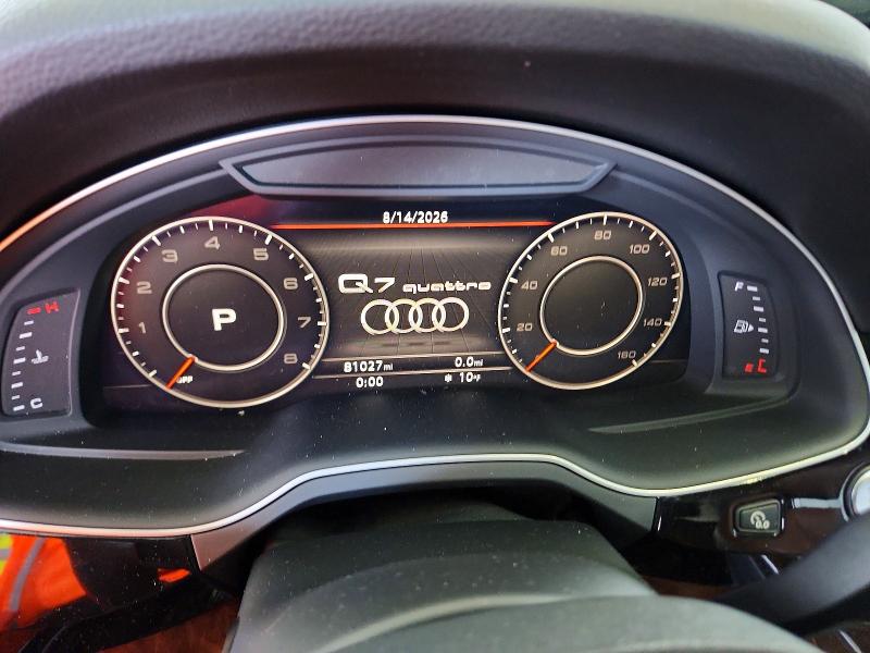 Продажа на аукционе авто 2018 Audi Q7, vin: WA1VAAF74JD006207, номер лота: 65364226