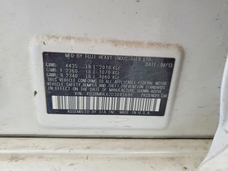 Продаж на аукціоні авто 2013 Subaru Legacy, vin: 4S3BMBK62D3045696, номер лоту: 64198666
