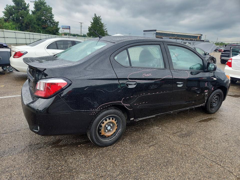 65016406 :رقم المزاد ، ML32FUFJ8MHF01536 vin ، 2021 Mitsubishi Mirage مزاد بيع