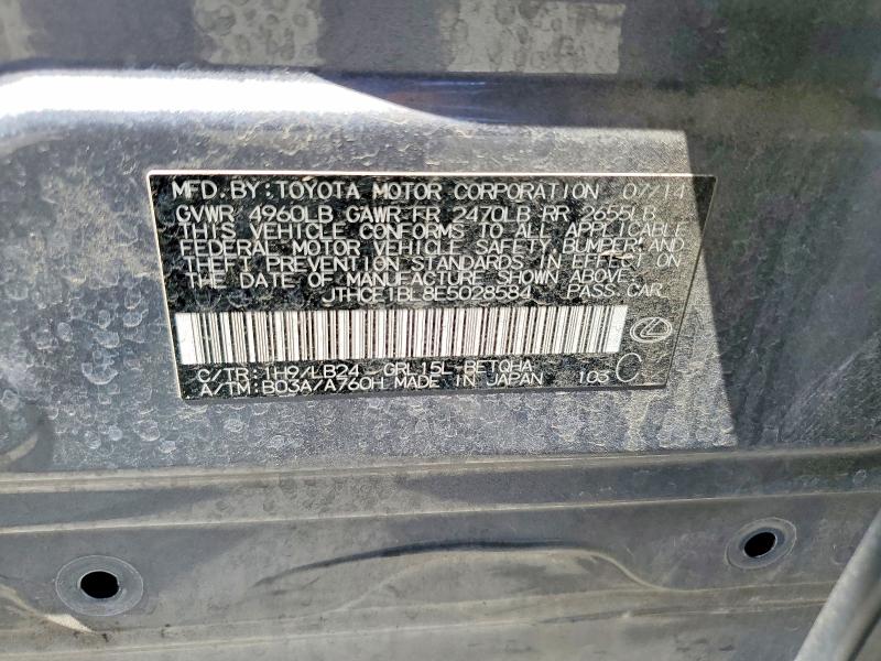 Aukcja sprzedaży 2014 Lexus Gs, vin: JTHCE1BL8E5028584, numer aukcji: 65519626