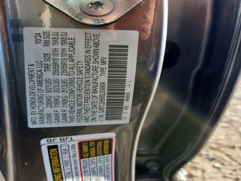 Aukcja sprzedaży 2025 Acura Rdx, vin: 5J8TC2H59SL006804, numer aukcji: 65949016