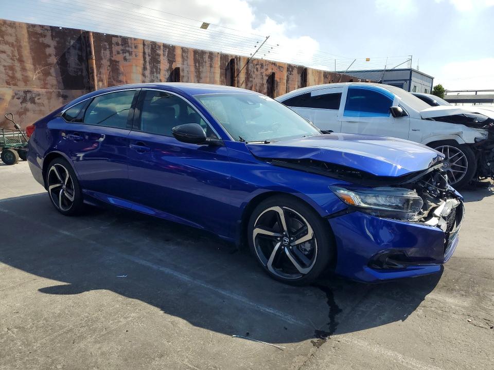 Aukcja sprzedaży 2022 Honda Accord, vin: 1HGCV1F39NA079967, numer aukcji: 64488106