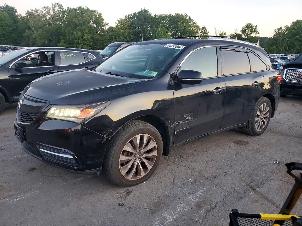 Продажа на аукционе авто 2014 Acura Mdx, vin: 5FRYD4H40EB007608, номер лота: 64091866