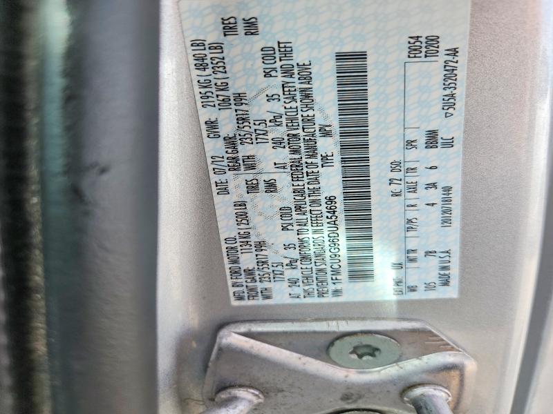 Продажа на аукционе авто 2013 Ford Escape, vin: 1FMCU9G96DUA54696, номер лота: 59025316