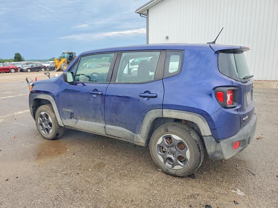 Продажа на аукционе авто 2016 Jeep Renegade, vin: ZACCJBATXGPD25970, номер лота: 64852156