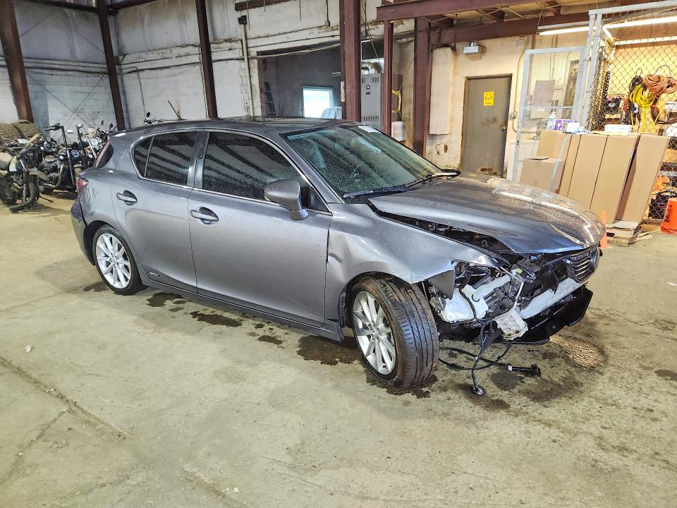 63142256 :رقم المزاد ، JTHKD5BH1C2063001 vin ، 2012 Lexus Ct مزاد بيع