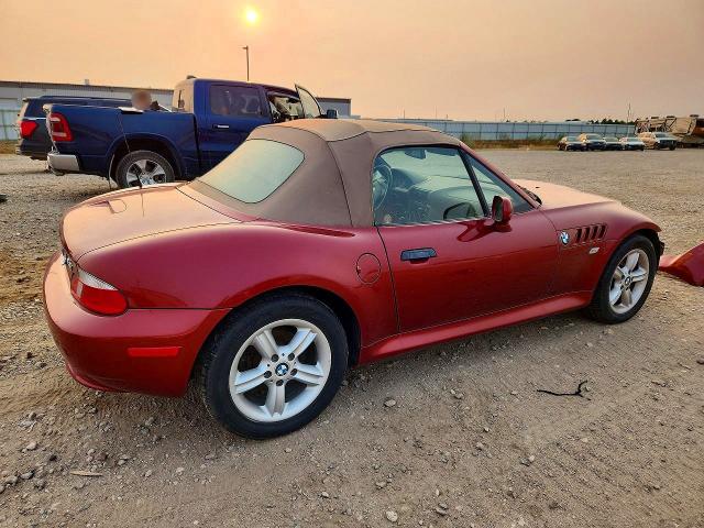 Продаж на аукціоні авто 2001 Bmw Z3, vin: WBACN33451LM01555, номер лоту: 63262996