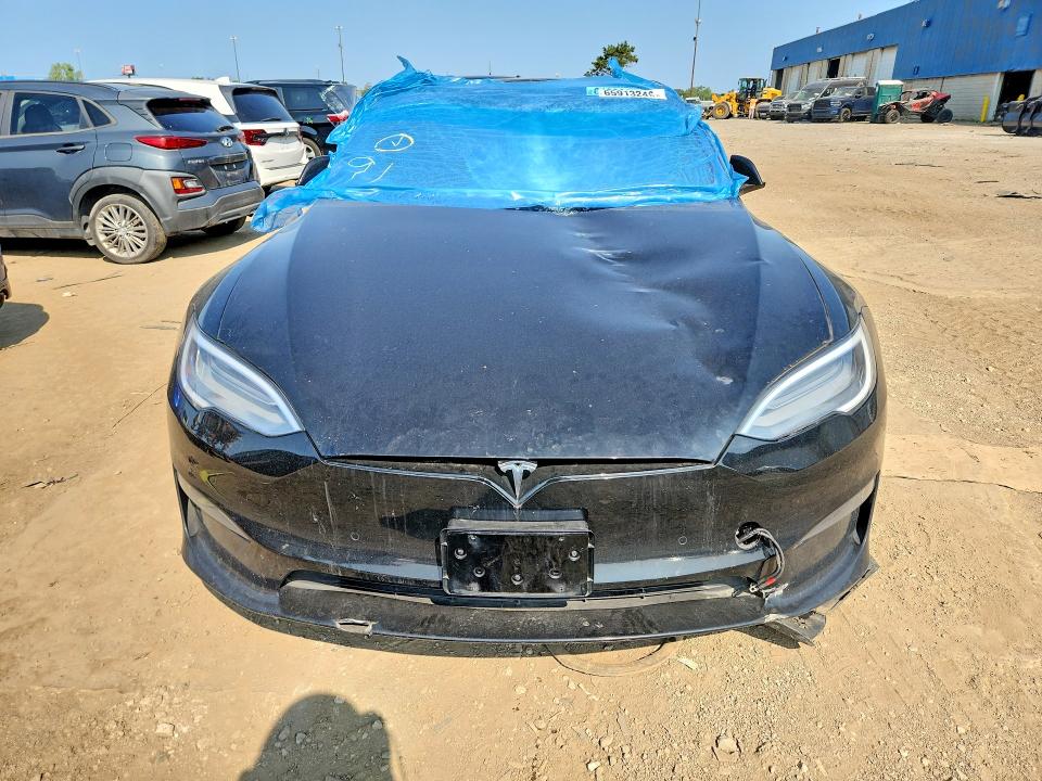 65913246 :رقم المزاد ، 5YJSA1E61MF449753 vin ، 2021 Tesla Model S مزاد بيع