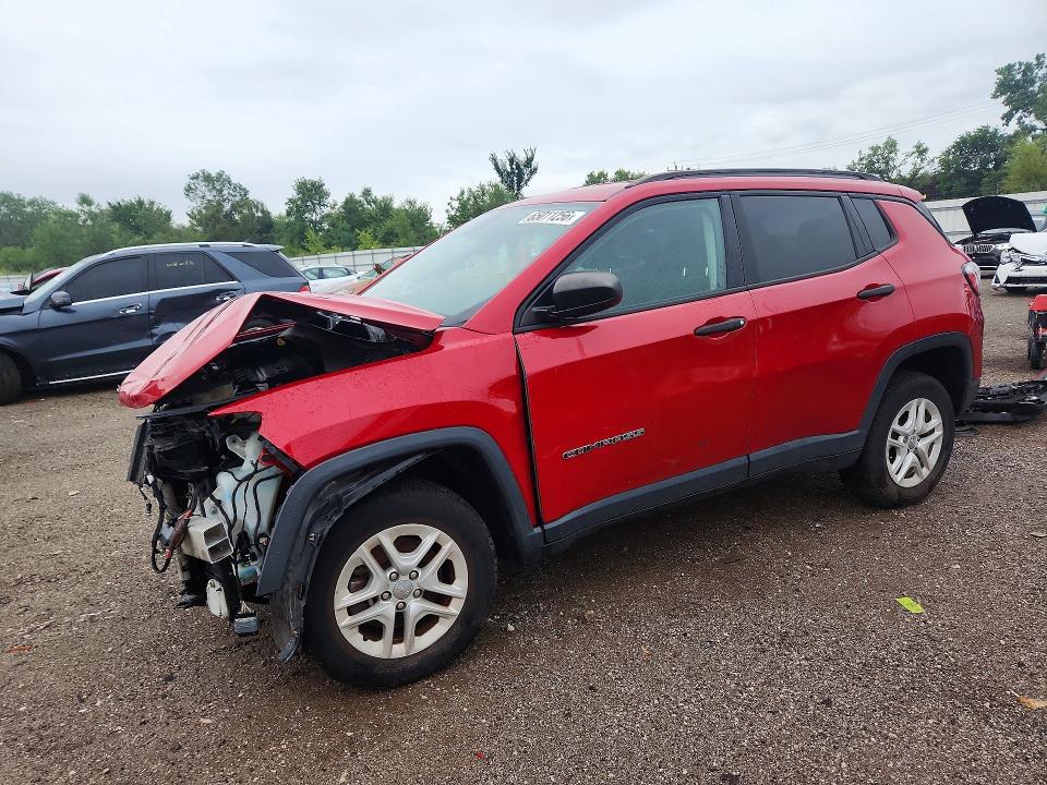 Aukcja sprzedaży 2018 Jeep Compass, vin: 3C4NJDAB7JT132154, numer aukcji: 65011256