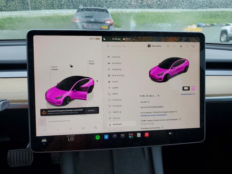 Продажа на аукционе авто 2022 Tesla Model 3, vin: 5YJ3E1EA6NF306554, номер лота: 63223296