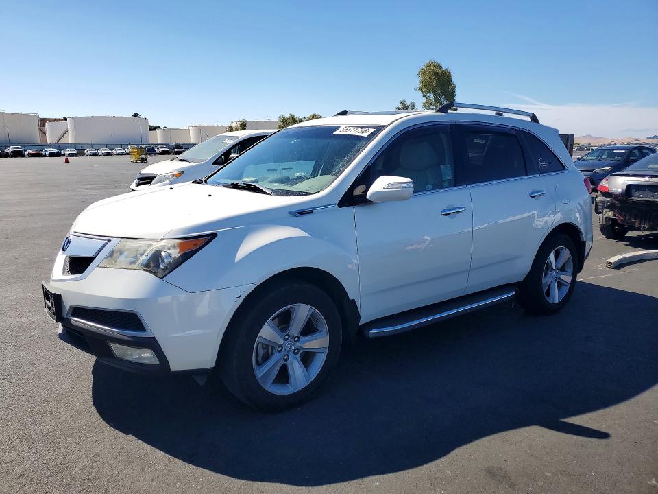 Auction sale of the 2011 Acura Mdx, vin: 2HNYD2H6XBH510795, lot number: 65511796