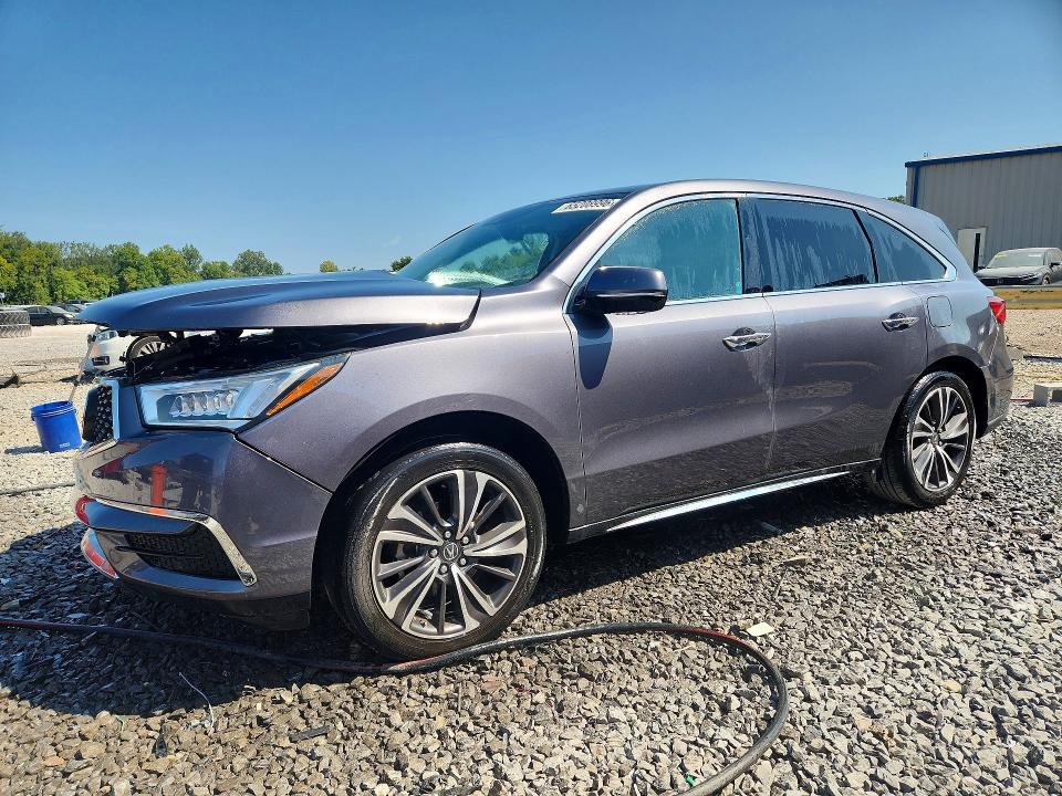2020 Acura Mdx მანქანა იყიდება აუქციონზე, vin: 5J8YD3H59LL018459, აუქციონის ნომერი: 65208996