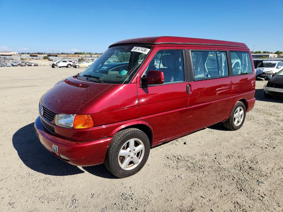 66147436 :رقم المزاد ، WV2NB470X2H057325 vin ، 2002 Volkswagen Eurovan مزاد بيع