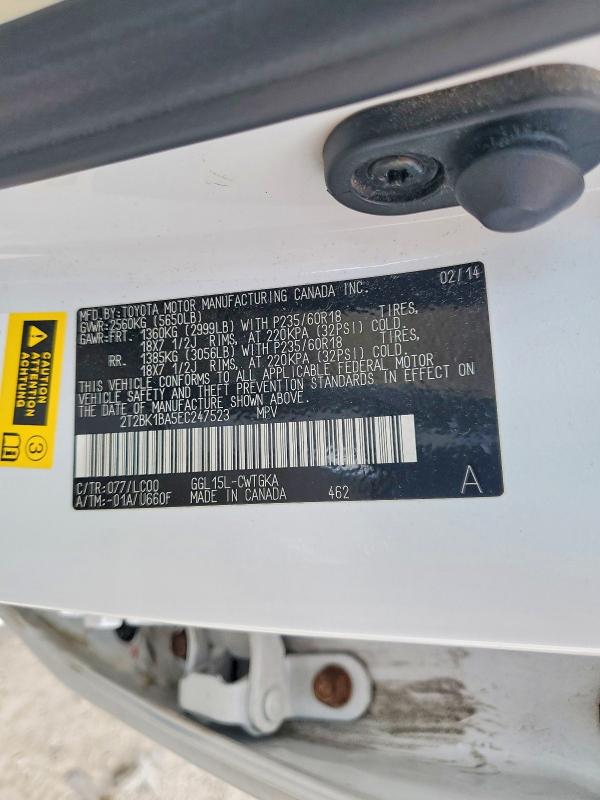 Aukcja sprzedaży 2014 Lexus Rx 350, vin: 2T2BK1BA5EC247523, numer aukcji: 67293796