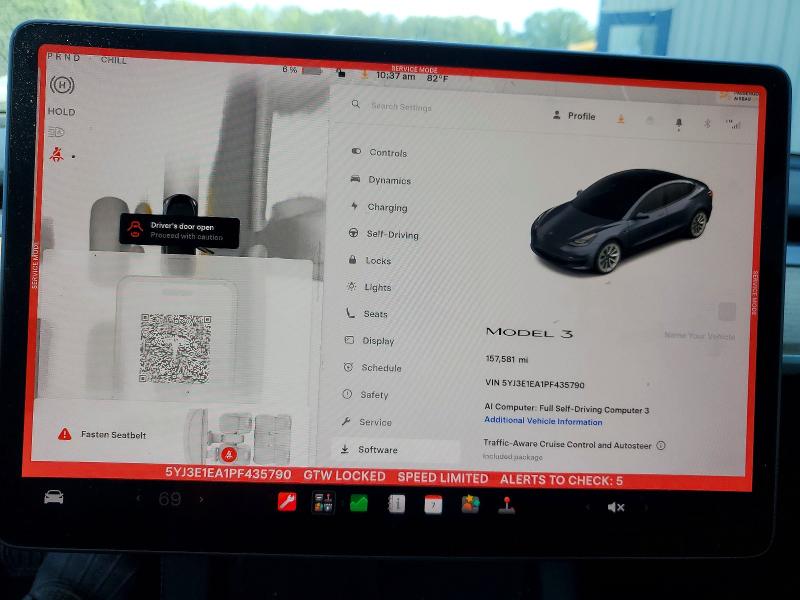 64121916 :رقم المزاد ، 5YJ3E1EA1PF435790 vin ، 2023 Tesla Model 3 مزاد بيع