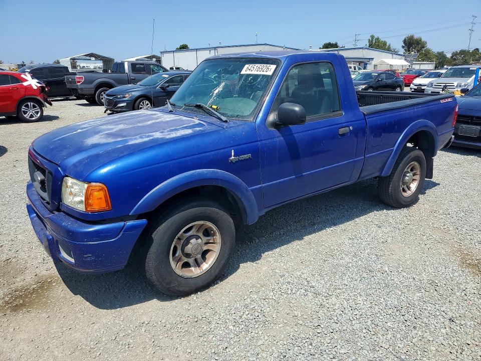 2004 Ford Ranger მანქანა იყიდება აუქციონზე, vin: 1FTYR10U64PB17581, აუქციონის ნომერი: 64516926