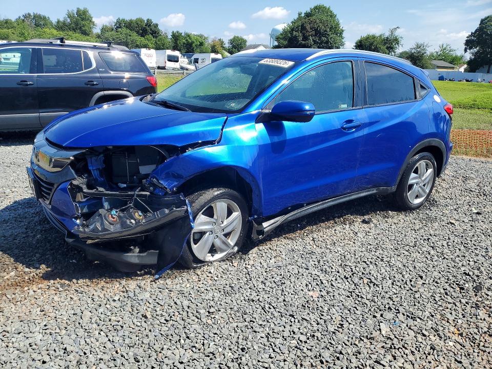 2019 Honda Hr-v მანქანა იყიდება აუქციონზე, vin: 3CZRU6H55KM733668, აუქციონის ნომერი: 63889326