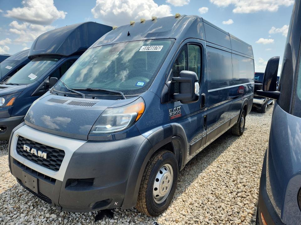 59746076 :رقم المزاد ، 3C6MRVJG4ME535398 vin ، 2021 Ram Promaster 3500 مزاد بيع