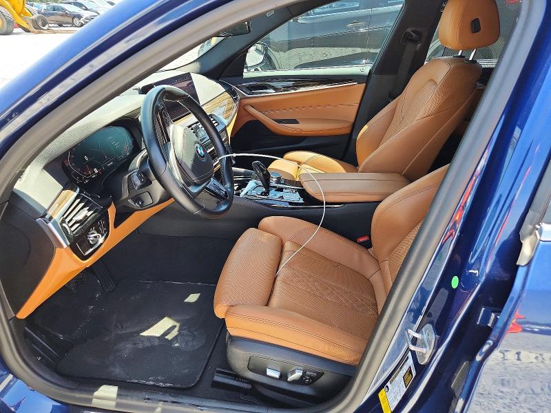 2021 Bmw 530 მანქანა იყიდება აუქციონზე, vin: WBA53BH03MWX03301, აუქციონის ნომერი: 65891346